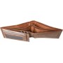 Alassio Portefeuille, format paysage, en cuir, marron