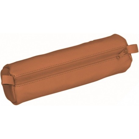 Alassio Trousse, en cuir, marron