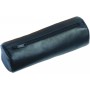 Alassio Trousse ronde XXL, en cuir, noir