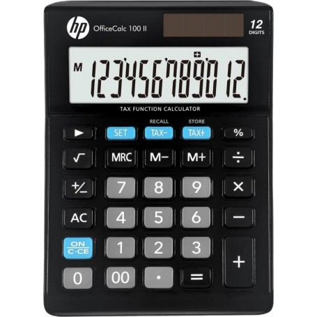 hp Calculatrice de bureau \"OfficeCalc 100 II\", noir
