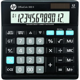 hp Calculatrice de bureau \"OfficeCalc 300 II\", noir