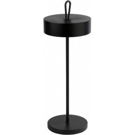 APS Lampe de bureau rechargeable LED CLEO, noir
