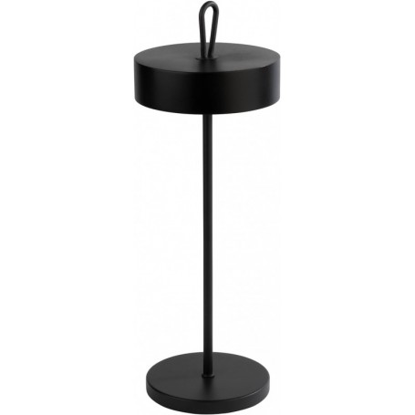 APS Lampe de bureau rechargeable LED CLEO, noir