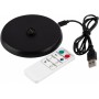 APS Lampe de bureau rechargeable LED CLEO, noir