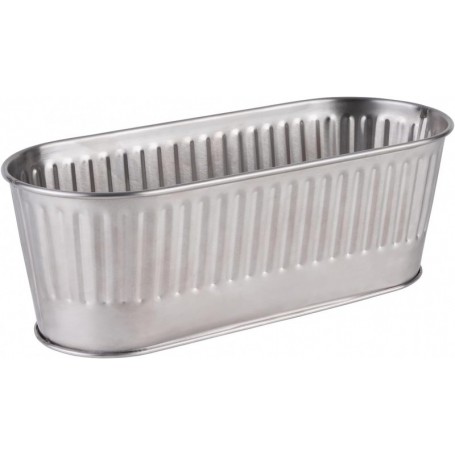 APS Corbeille couverts, acier inoxydable poli mat