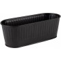 APS Corbeille couverts, acier inoxydable, noir