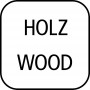 APS Couvercle pour bocal Weck, bois de htre