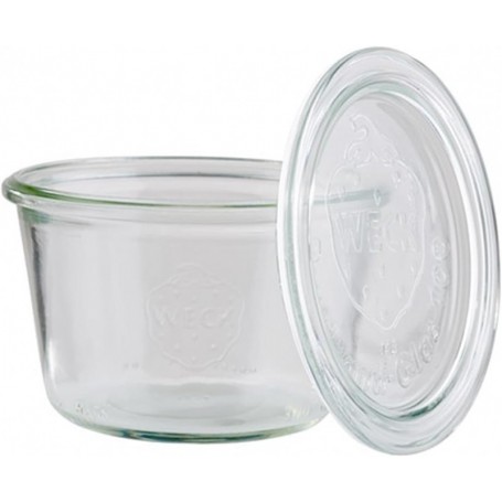 APS Bocal Weck avec couvercle, 370 ml, set de 3
