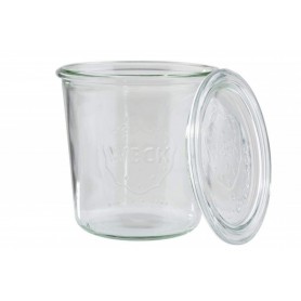 APS Bocal Weck avec couvercle, 580 ml, set de 2