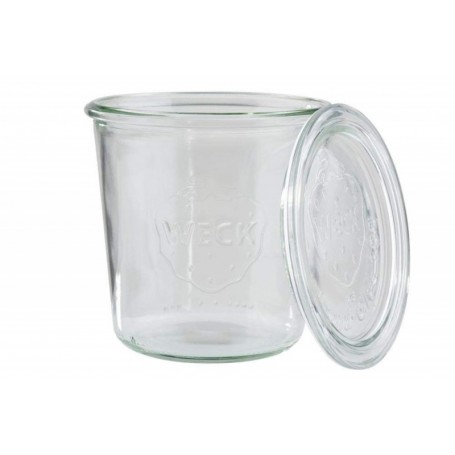 APS Bocal Weck avec couvercle, 580 ml, set de 2