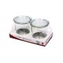 APS Bocal Weck avec couvercle, 580 ml, set de 2