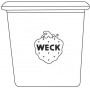 APS Bocal gourmet Weck, 160 ml, set de 12