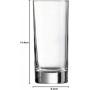 Esmeyer Arcoroc Verre ISLANDE, 0,29 l