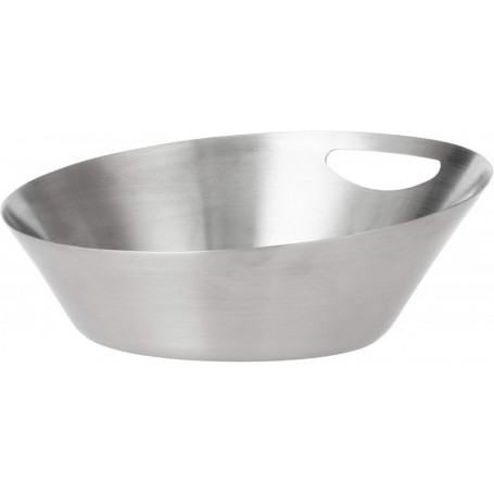 Esmeyer Corbeille pain et service VISTA, rond, argent
