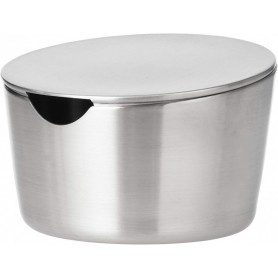Esmeyer Sucrier avec couvercle VISTA, rond, argent