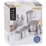 Esmeyer Pot lait avec couvercle VISTA, rond, argent