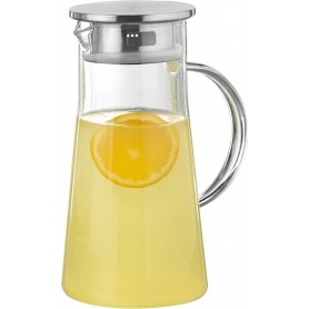 Esmeyer Carafe en verre PORTO, avec poigne, 1 litre