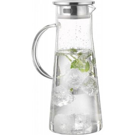 Esmeyer Carafe en verre FARO, avec poigne, 1,7 litre