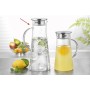 Esmeyer Carafe en verre FARO, avec poigne, 1,7 litre