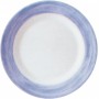 Esmeyer Assiette creuse BRUSH, 225 mm, bleu/blanc