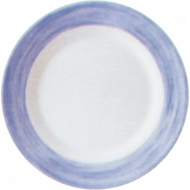 Esmeyer Assiette creuse BRUSH, 225 mm, bleu/blanc