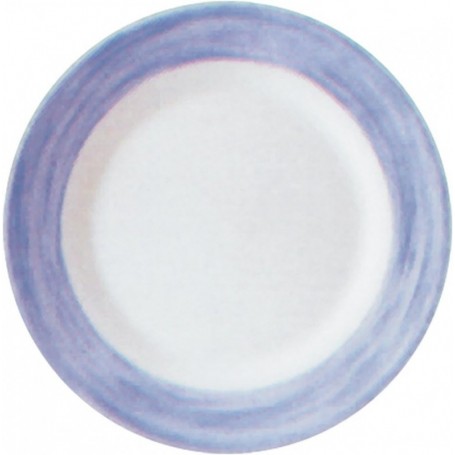 Esmeyer Assiette creuse BRUSH, 225 mm, bleu/blanc
