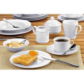 Esmeyer Assiette dessert HEIKE, 190 mm, blanc, set de 6