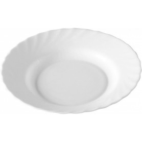 Esmeyer Assiette creuse TRIANON, 225 mm, blanc