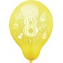 PAPSTAR Zahlenluftballons \"8\", rund, farbig sortiert