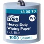 TORK Rouleau de chiffons de nettoyage multi-usages, bleu