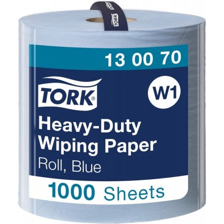TORK Rouleau de chiffons de nettoyage multi-usages, bleu