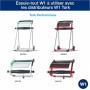 TORK Rouleau de chiffons de nettoyage multi-usages, bleu