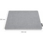 sigel Tapis de souris Eyestyle, gris clair/noir
