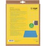 sigel Tapis de souris Eyestyle, bleu clair/gris fonc