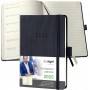 sigel Agenda de poche Conceptum 2025, env. A6, noir