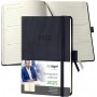 sigel Agenda de poche Conceptum 2025, env. A6, noir
