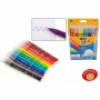 BIC - BIC Kids Kid Couleur Feutres de Coloriage à Pointe Moyenne - Couleurs Assorties, Etui Carton de 12