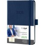 sigel Agenda de poche Conceptum 2025, env. A6, bleu fonc