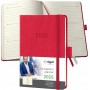 sigel Agenda de poche Conceptum 2025, env. A6, rouge
