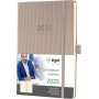 sigel Agenda planning Conceptum 2025, env. A5, taupe