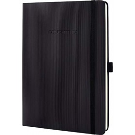 sigel Notizbuch Conceptum, Tablet-Format, kariert, schwarz