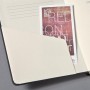 sigel Notizbuch Conceptum, DIN A6, kariert, schwarz
