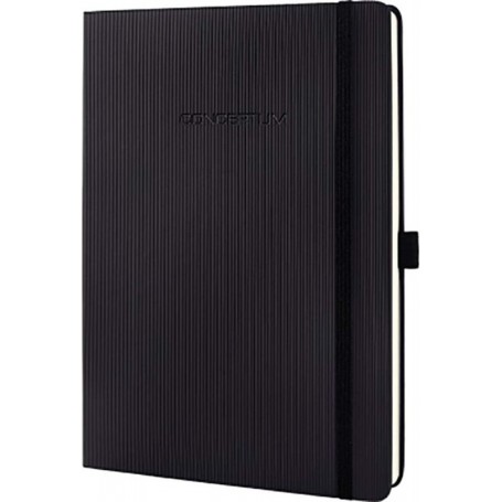 sigel Notizbuch Conceptum, Tablet-Format, liniert, schwarz