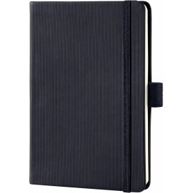 sigel Notizbuch Conceptum, DIN A6, liniert, schwarz