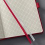 sigel Carnet de notes Conceptum, A5, quadrill, rouge