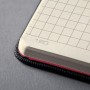 sigel Carnet de notes Conceptum, A5, quadrill, noir/rouge