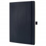 sigel Carnet de notes Conceptum, A4, quadrill, noir
