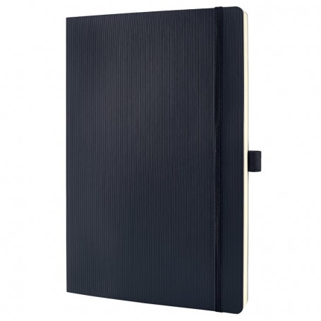 sigel Carnet de notes Conceptum, A4, quadrill, noir