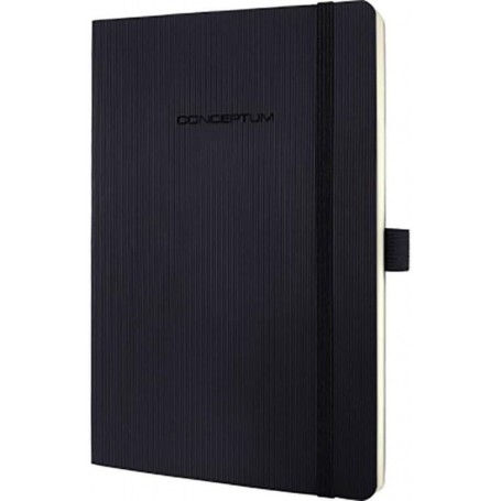 sigel Carnet de notes Conceptum, A5, quadrill, noir