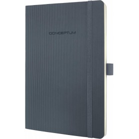 sigel Carnet de notes Conceptum, A5, lign, gris